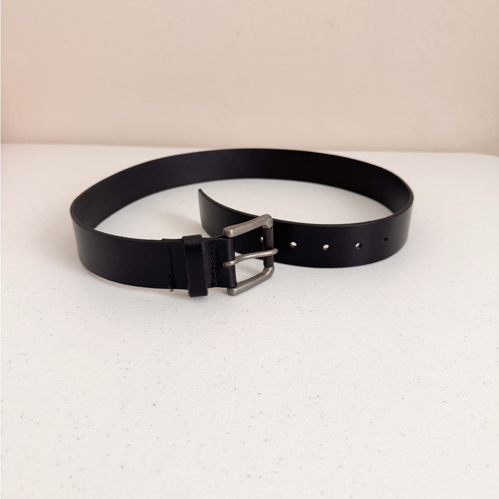 Banana Republic Men's Black Leather Belt